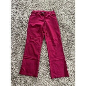 Grey’s Anatomy Drawstring Scrub Pants Raspberry Fuchsia 4232 Size Small